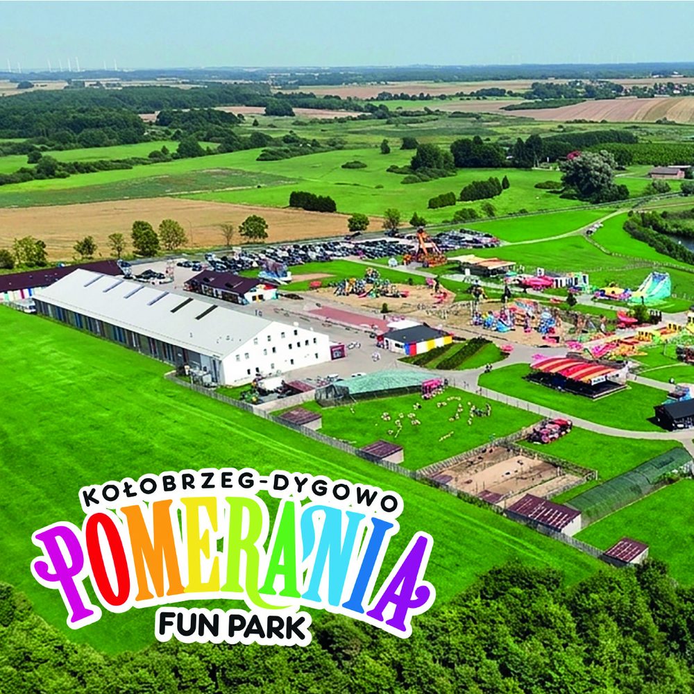 Pomerania Fun Park z lotu ptaka