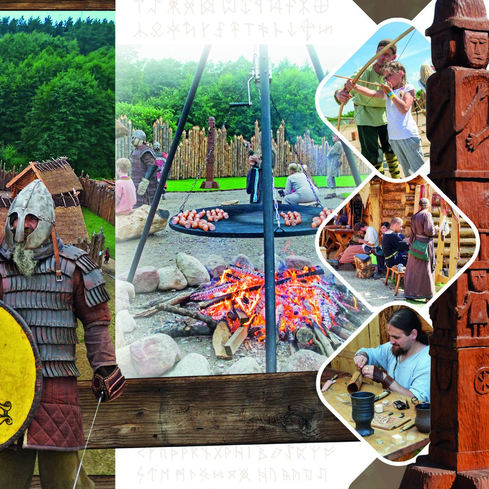 Wioska Wikingów w Pomerania Fun Park